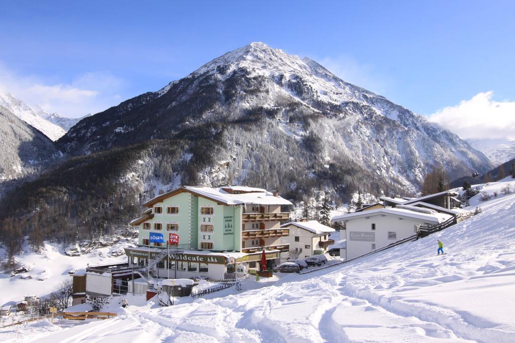 Hotel Waldcafe Sölden Exteriör bild