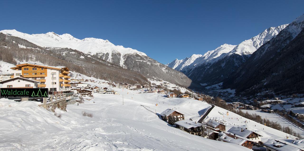 Hotel Waldcafe Sölden Exteriör bild